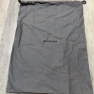 Balenciaga Charcoal Dust Bag